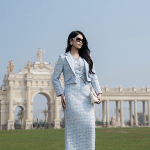 Áo dạ xanh tuyến